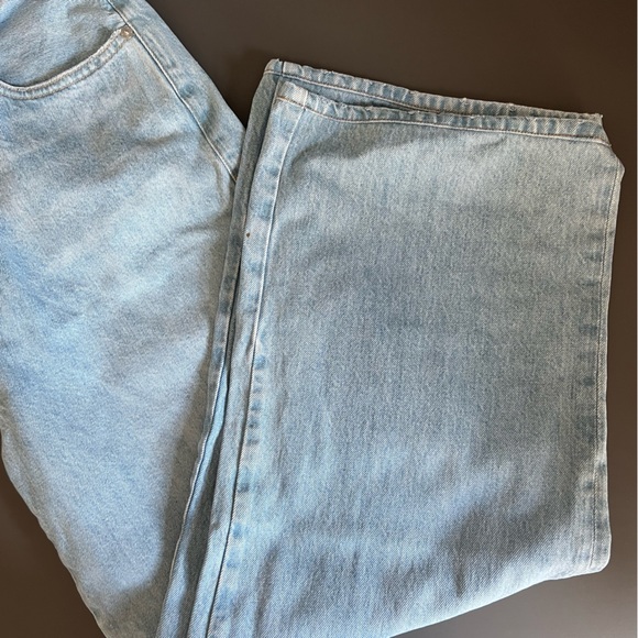 FRAME Wide Leg Baggy Jeans High Rise - Picture 6 of 14